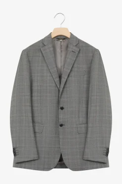 Abito a quadri grigio - GRIGIO QUADRI