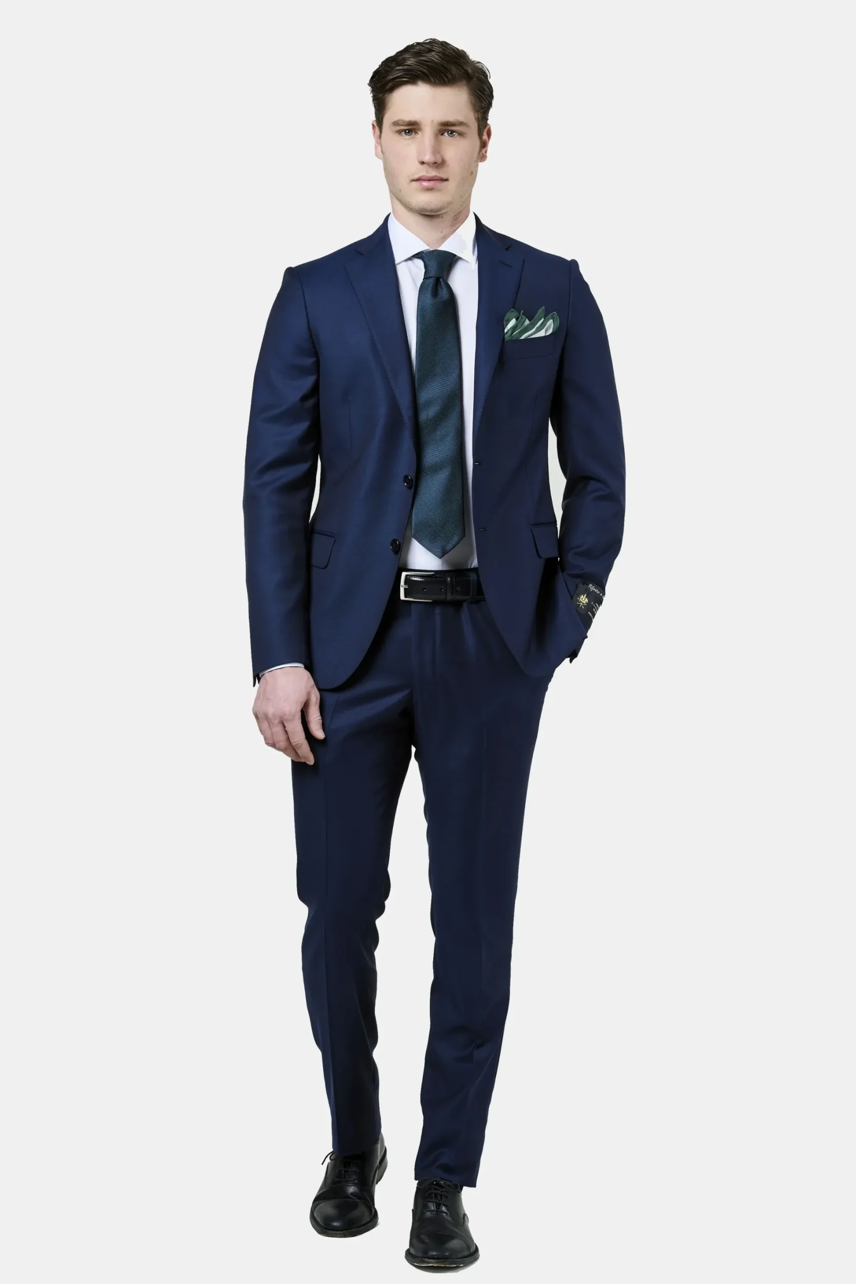 Abito blu in lana 150s - BLU