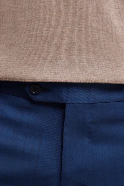 Abito Colorato Monopetto Slim Fit - BLU