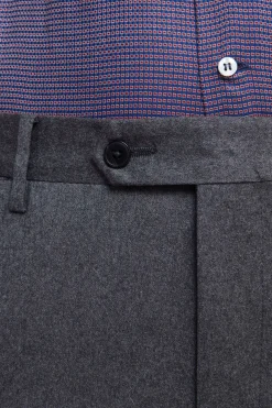 Abito Tinta Unita Regular Fit - GRIGIO