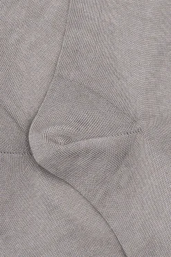 Calze Lunghe Rasate in Filo di Scozia - GRIGIO MEDIO
