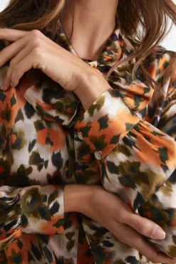 Camicia Fantasia con Fiocco - FANT. ROSA