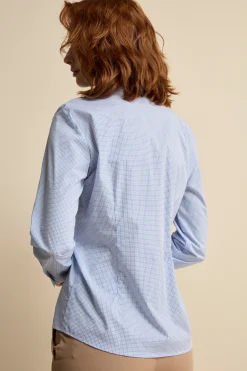 Camicia Over in Cotone - FANT. AZZURRO