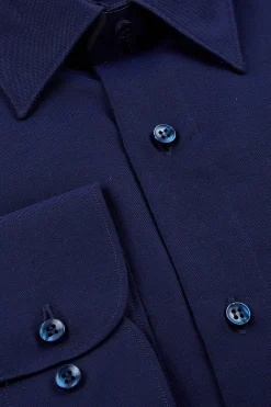 Camicia oxford fit regolare - BLU