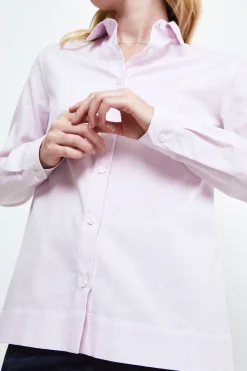 Camicia Oxford in Cotone - ROSA