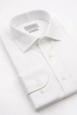 Camicia Regular Fit No Iron - BIANCO