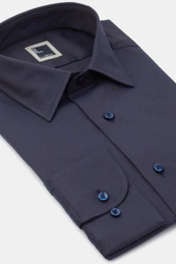 Camicia slim casual - BLU