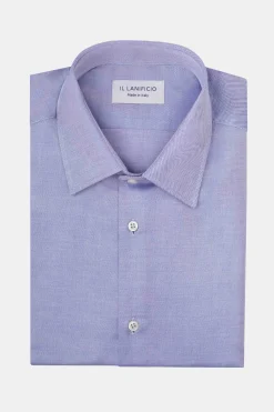 Camicia Slim Collo Classico - AZZURRO