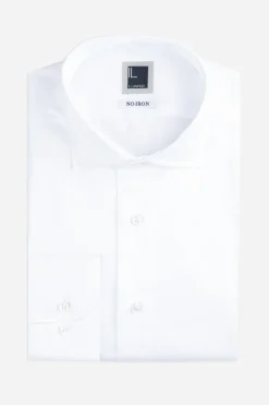 Camicia slim no stiro - BIANCO