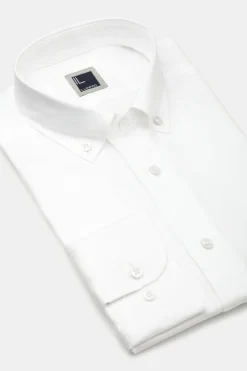 Camicia slim oxford - BIANCO
