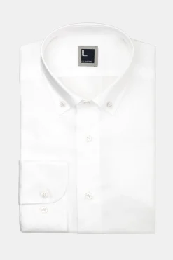 Camicia slim oxford - BIANCO
