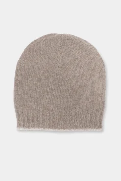 Cappello in cashmere - BEIGE/MARRONE