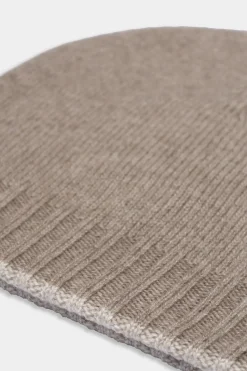Cappello in cashmere - BEIGE/MARRONE