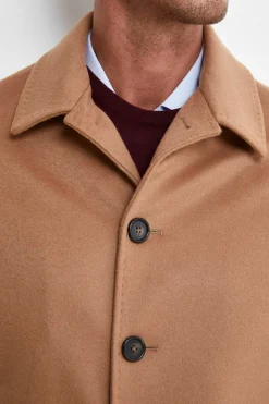 Cappotto Foderato Lana e Cashmere - CAMMELLO