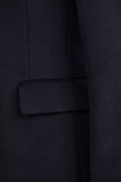 Cappotto in lana e cashmere - BLU