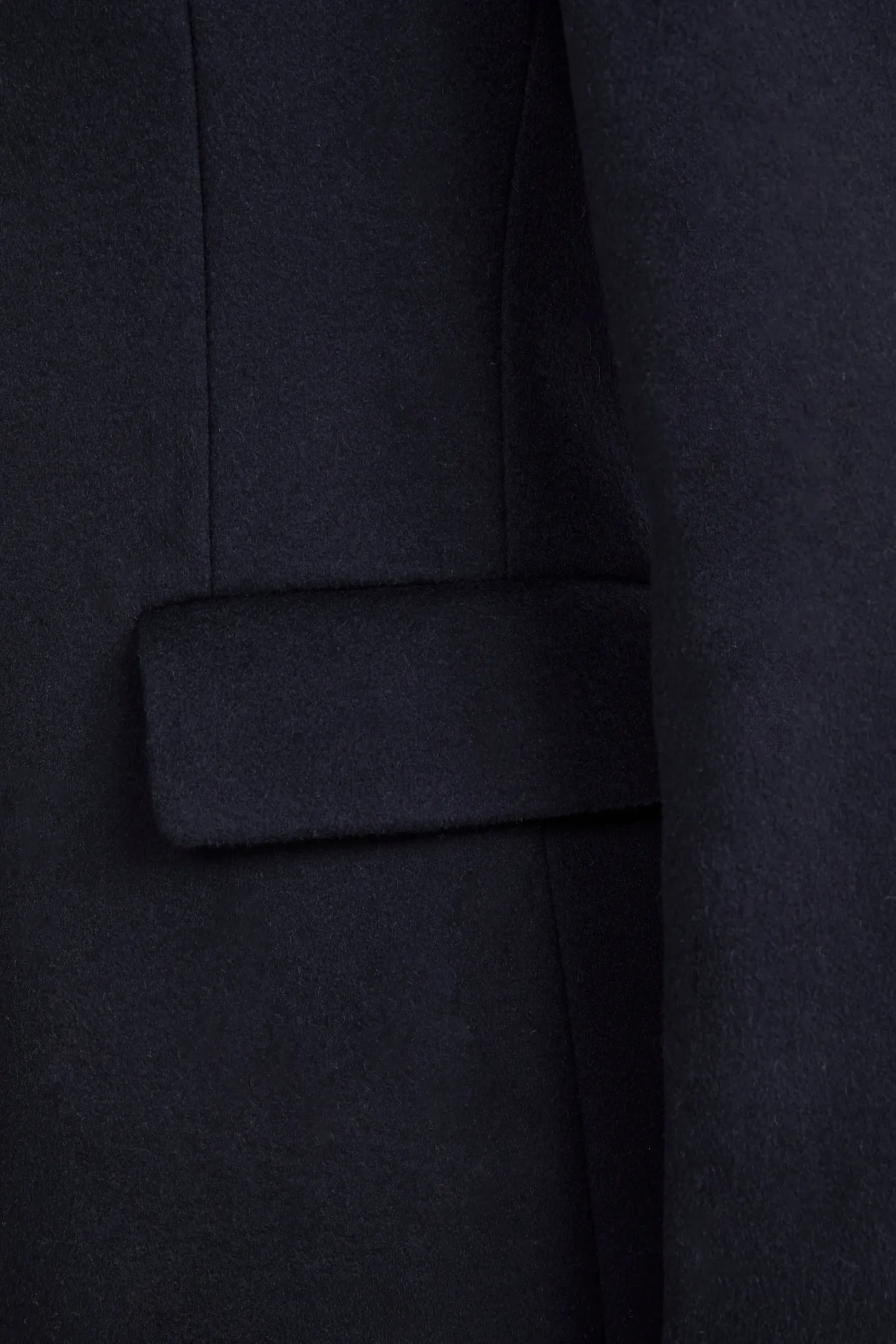 Cappotto in lana e cashmere - BLU