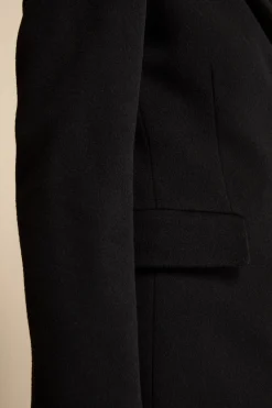 Cappotto in lana e cashmere - NERO