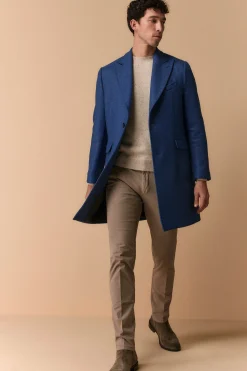 Cappotto Twill in Lana - JEANS