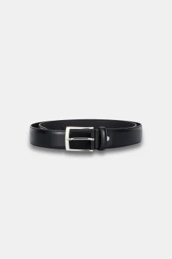 Cintura in pelle da uomo - NERO