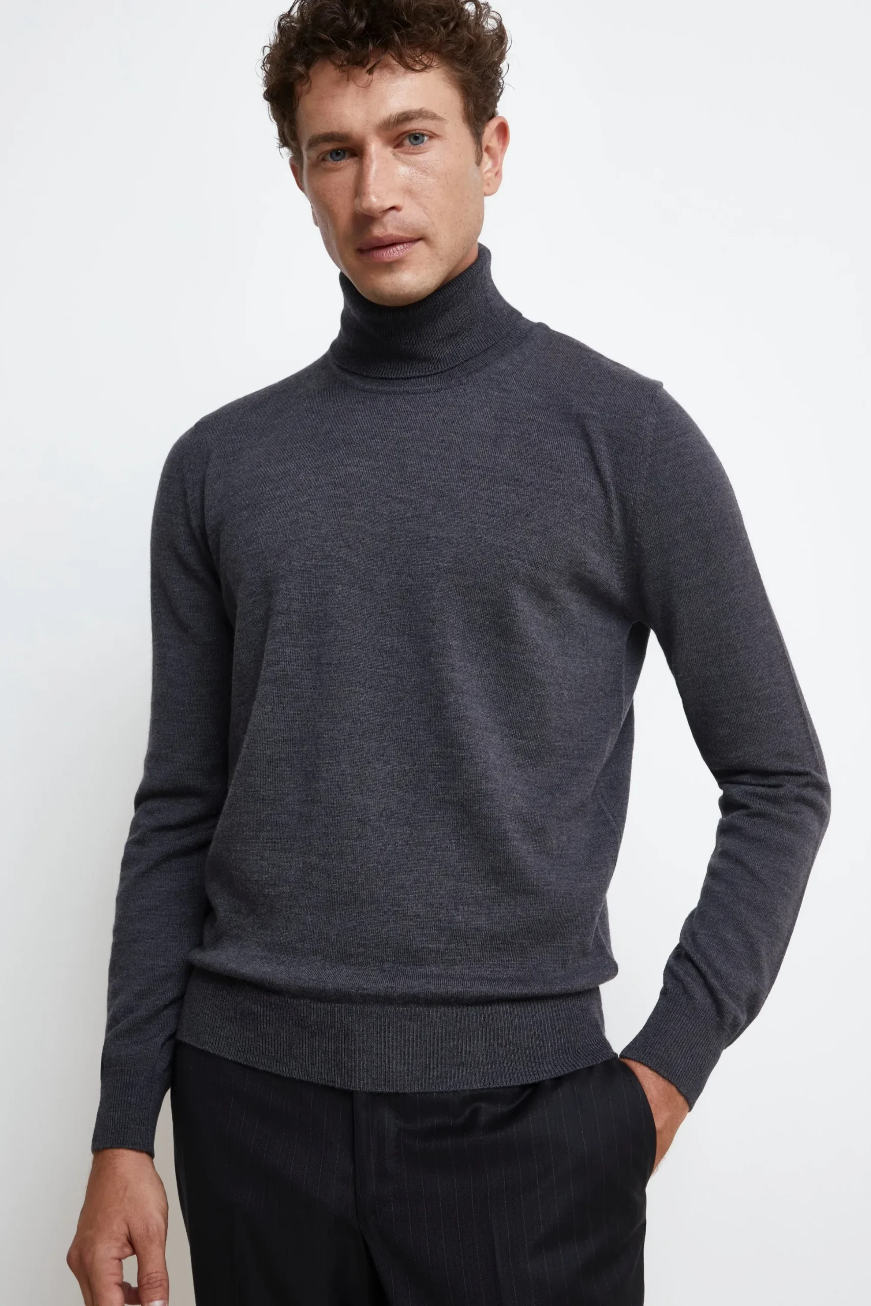 Dolcevita in Lana Merino - ANTRACITE