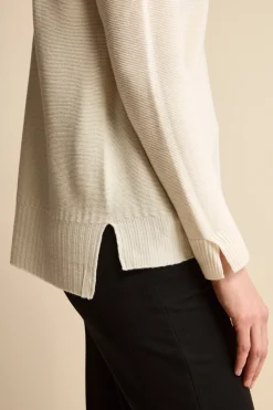 Dolcevita Links in Lana Merino - BIANCO