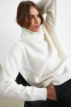 Dolcevita Over in Cashmere - LATTE