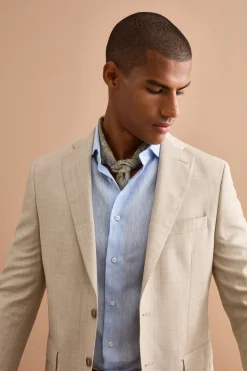 Foulard Causal in Cotone a Fantasia - FANT. VERDE