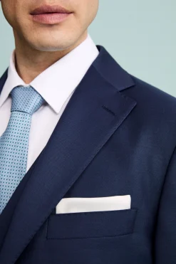 Giacca da Cerimonia in Lana Vergine Drop 8 - BLU