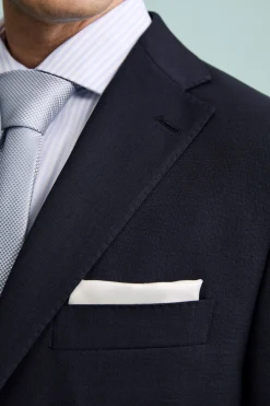 Giacca Elegante Monopetto in Lana Vergine Drop 8 - BLU