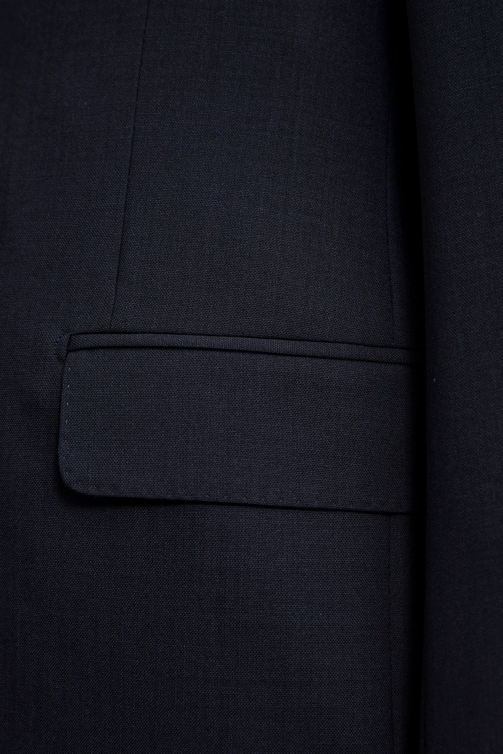 Giacca Elegante Monopetto in Lana Vergine Drop 8 - BLU