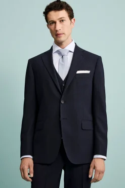 Giacca Elegante Monopetto in Lana Vergine Drop 4 - BLU