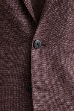 Giacca Slim Fit Semifoderata in Lana Vergine - MALVA