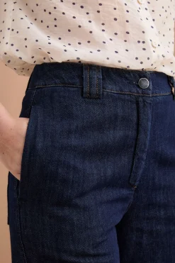 Jeans Straight in Cotone - DENIM