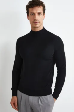 Lupetto in Lana Merino - NERO