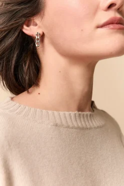Maglia Barchetta in Cashmere - STUCCO