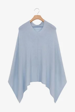 Mantella in cashmere da donna - CIELO