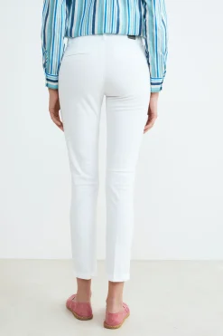 Pantalone chino - BIANCO