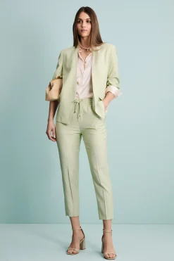 Pantalone Cropped Elegante con Coulisse - MELA