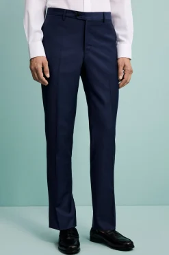 Pantalone da Cerimonia in Lana Vergine Drop 6 - BLU