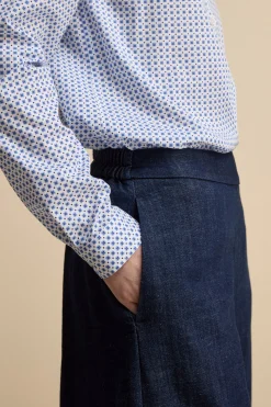 Pantalone Denim Over in Cotone - JEANS