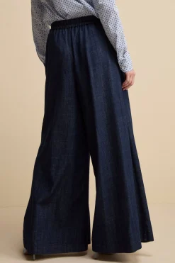 Pantalone Denim Over in Cotone - JEANS