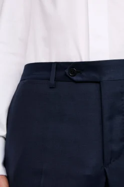 Pantalone elegante drop 6 - BLU
