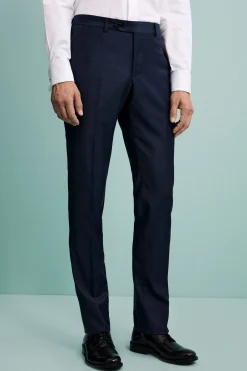 Pantalone elegante drop 8 - BLU