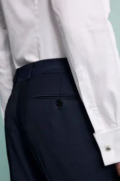 Pantalone elegante drop 8 - BLU
