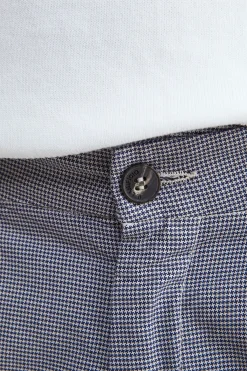 Pantalone fantasia in cotone - SABBIA