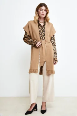Pantalone Gamba Larga Donna - AVORIO