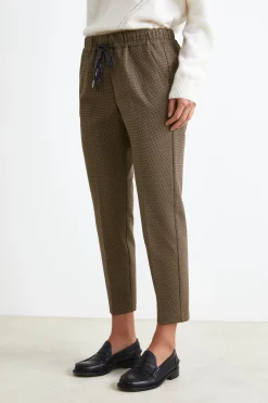 Pantalone Sigaretta Con Coulisse - P/P CAMMELLO