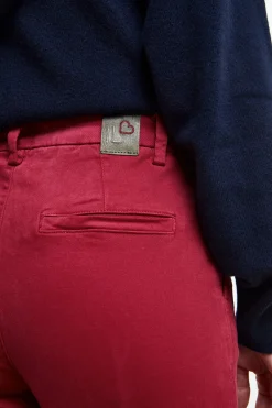 Pantaloni cinque tasche - BORDEAUX