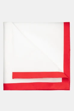 Pochette bordo colorato - BIANCO/ROSSO
