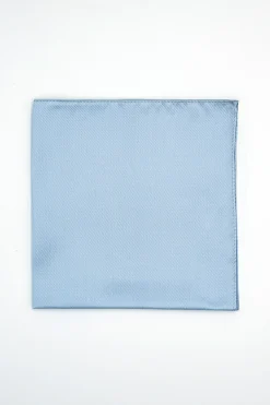 Pochette in Pura Seta - AZZURRO